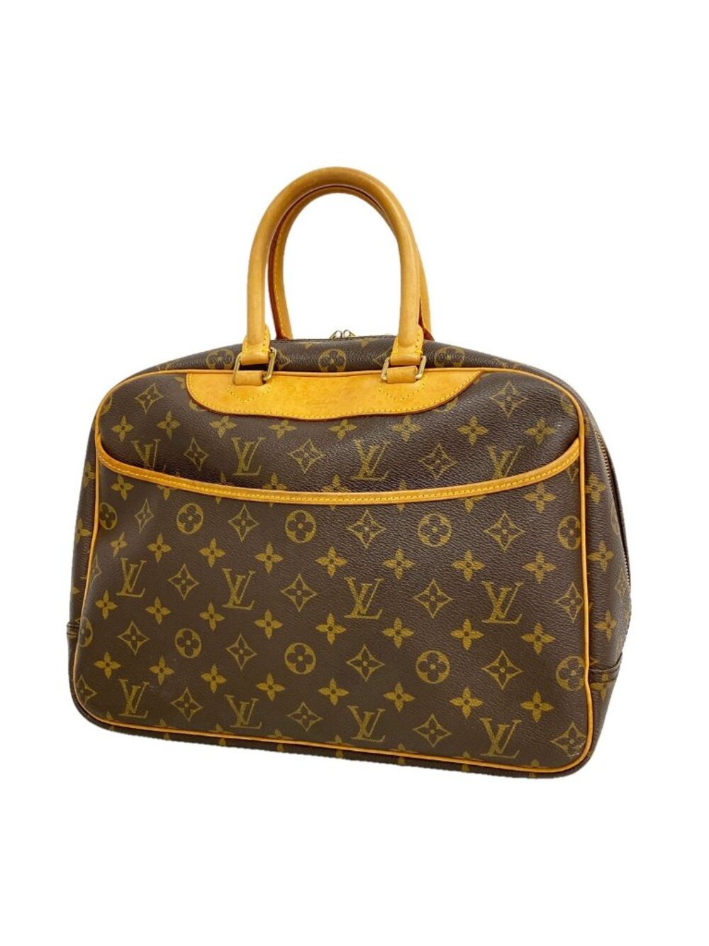 Louis Vuitton Handbag Monogram Deauville Brown